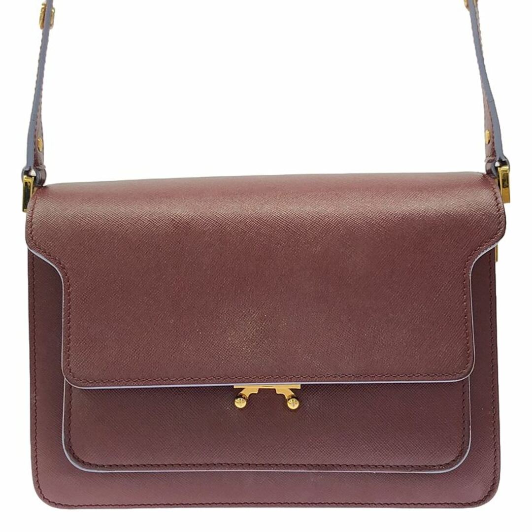 MARNI ショルダー トランク ボルドー MARNI / マルニ | TRUNK