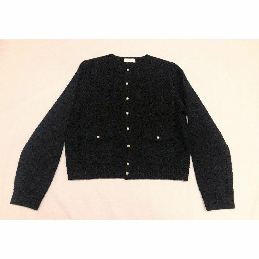 Ballsey - BALLSEY ウールコットンパールコンビクルーネック