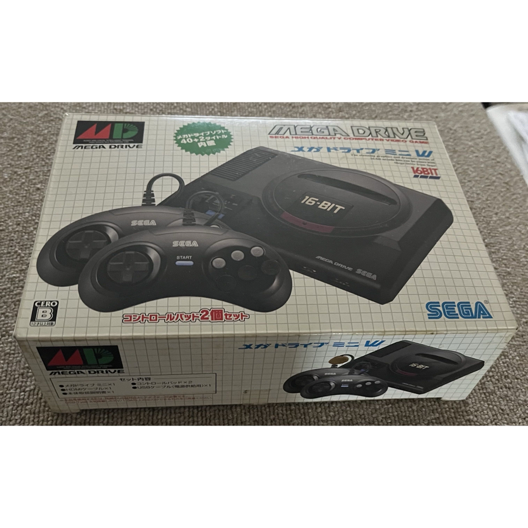 SEGA - 動作確認済みSEGA セガ メガドライブミニWの通販 by 楽天1379's