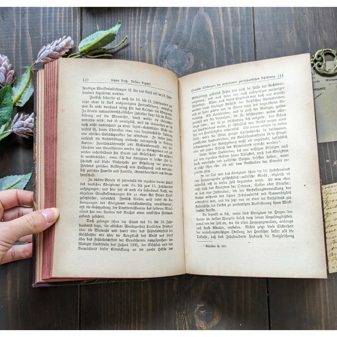 1920年 重厚感あふれる♪アンティーク本4冊セット ヨーロッパ調