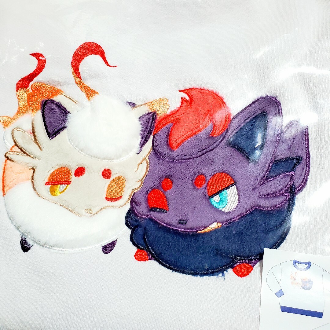 ポケモン - 新品 スウェット にたものどうし ゾロア ヒスイゾロア