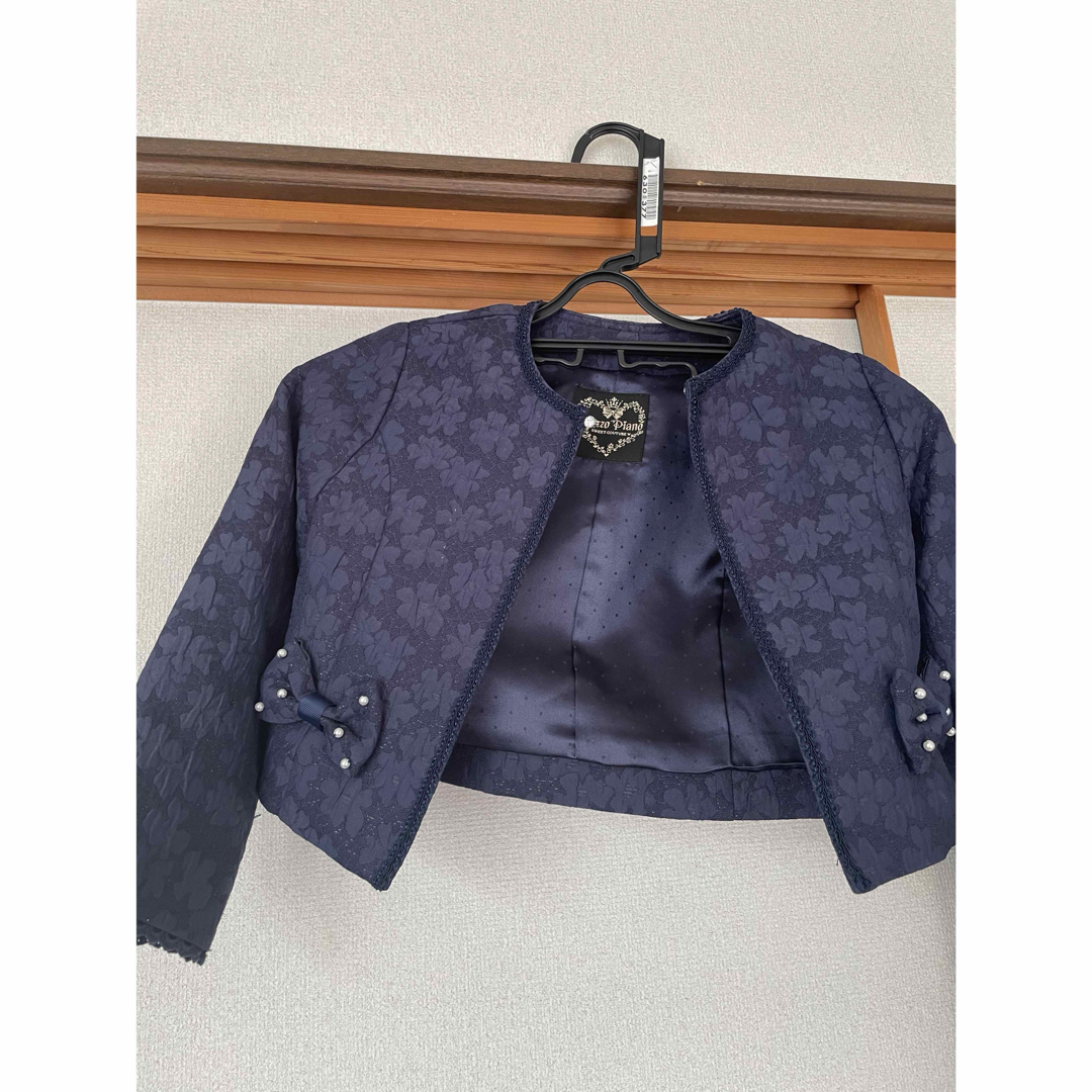 mezzo piano - 大幅値下げ！メゾピアノ130 ワンピースとボレロのセット