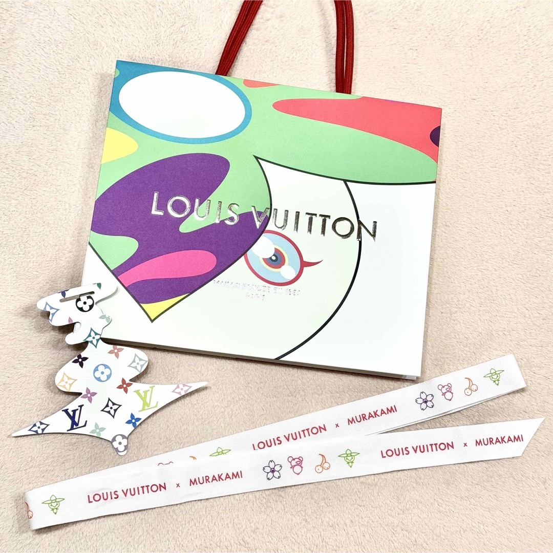ルイヴィトン 村上隆 コラボ ショップ袋4点セット ショッパー 紙袋