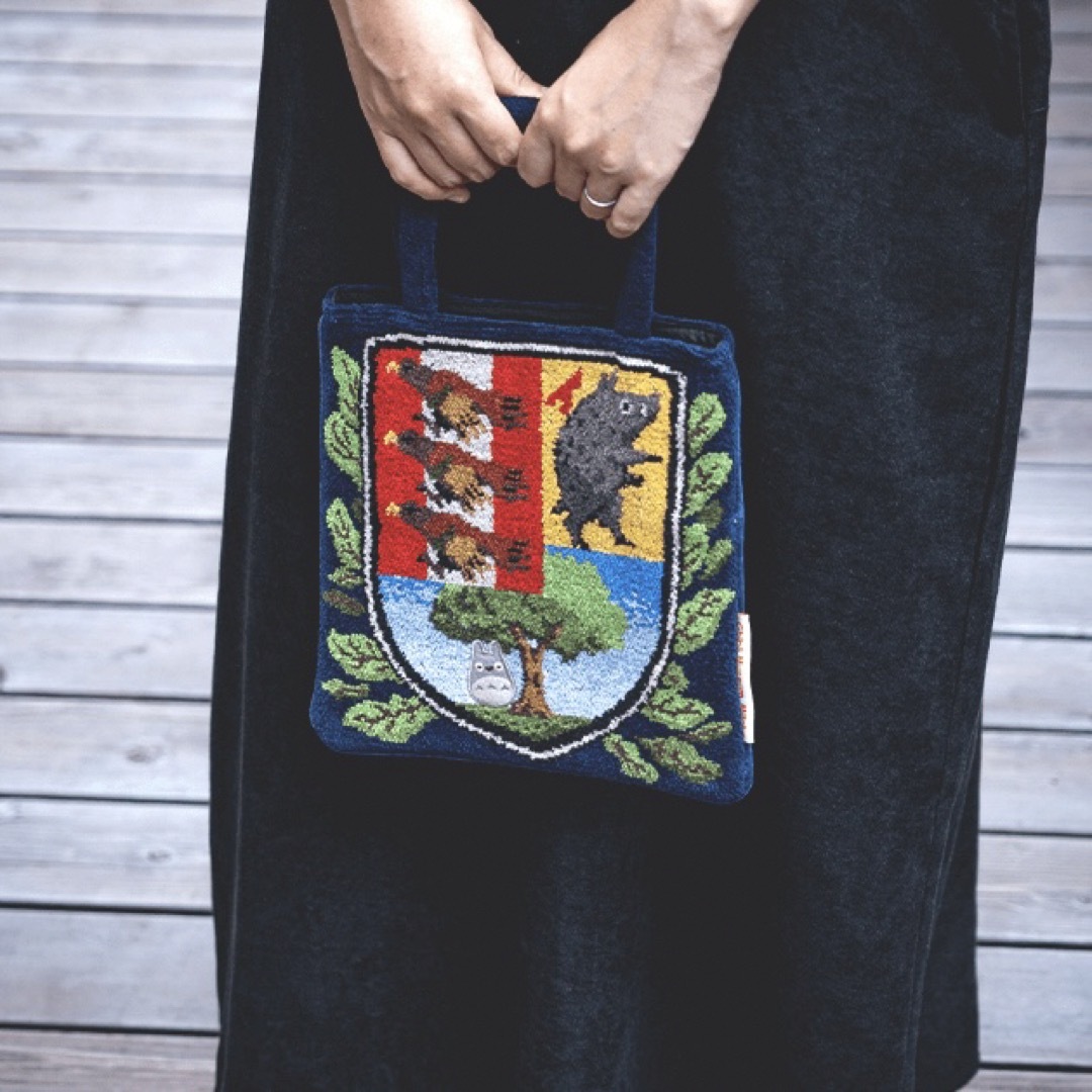 ジブリ - 新品 ジブリ ジブリ美術館 オリジナル 紋章 シェニール織