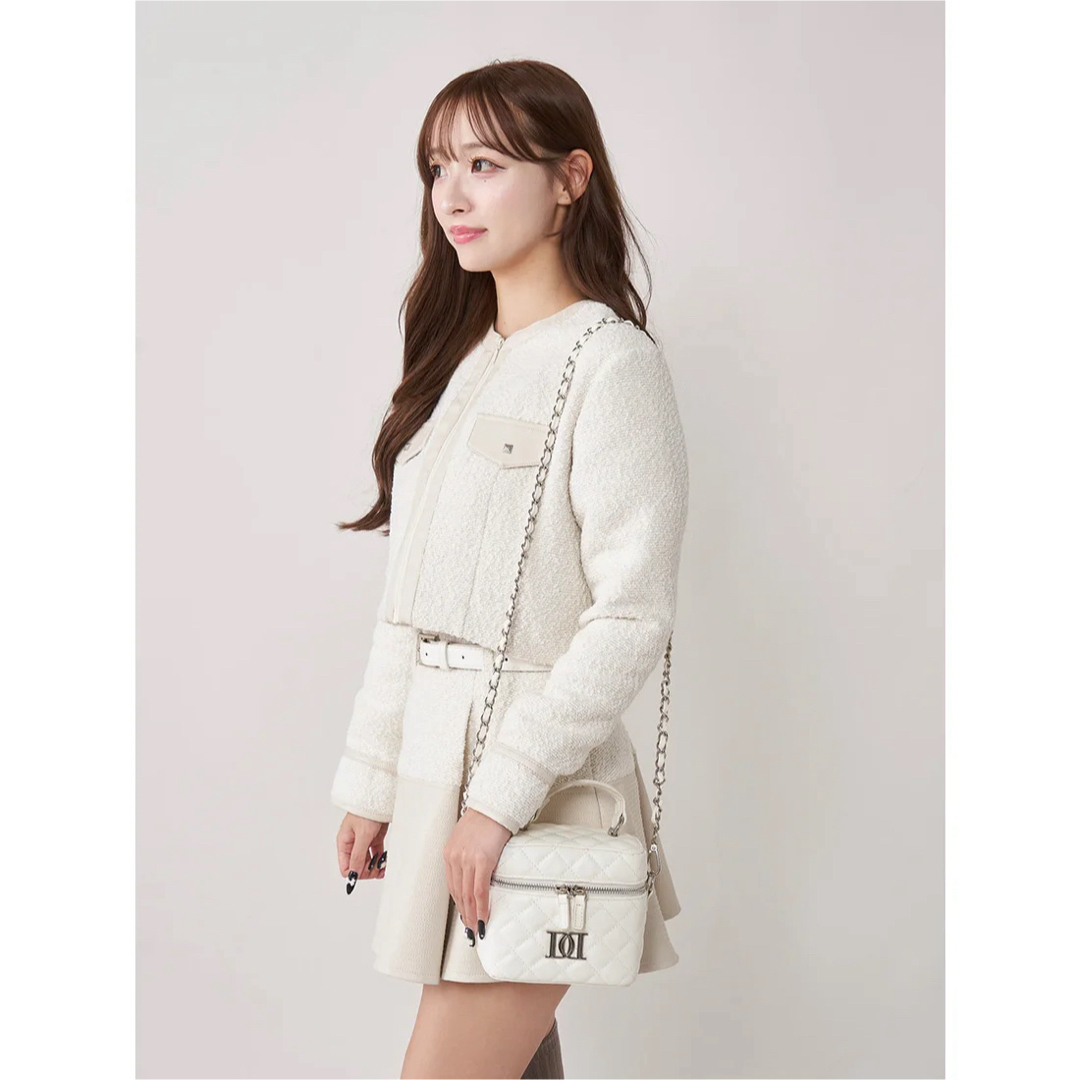 Darich - 新品未開封 ダーリッチ キルティングスクエアミニバッグ