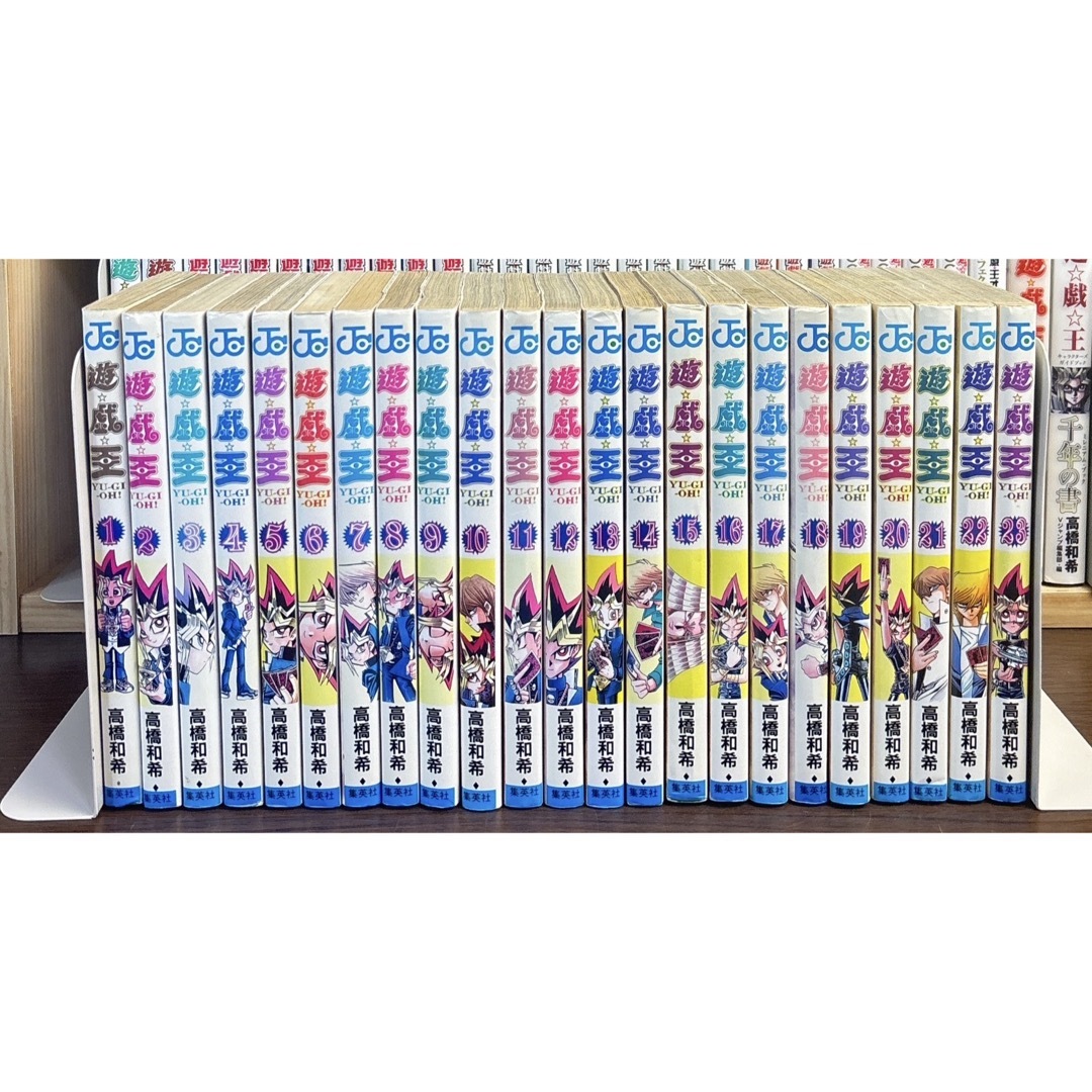 遊戯王 遊☆戯☆王 全巻 全38巻 ほぼ初版 希少品 関連本