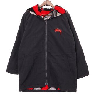 STUSSY - 80年代 STUSSY ステューシー フーデッド ナイロンジャケット