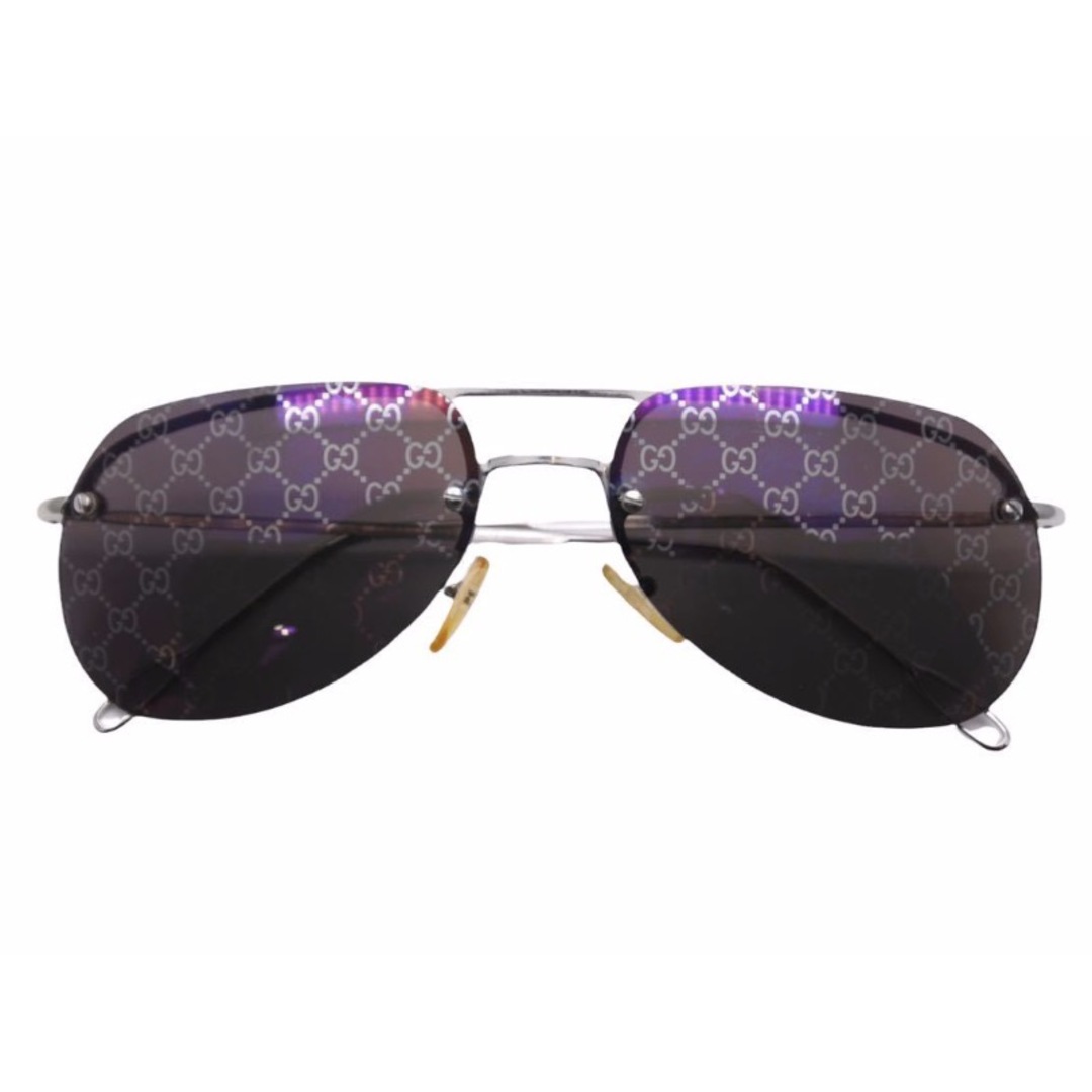 GUCCI - GUCCI グッチ サングラス ヴィンテージ ミラーレンズ GG柄