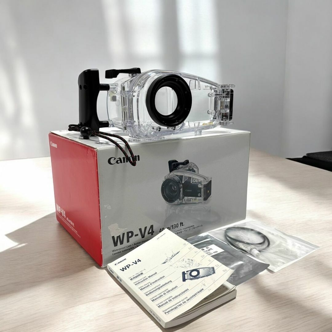 Canon - ☆美品 希少 廃盤品 Canon キヤノン WP-V4 ウォータープルーフ