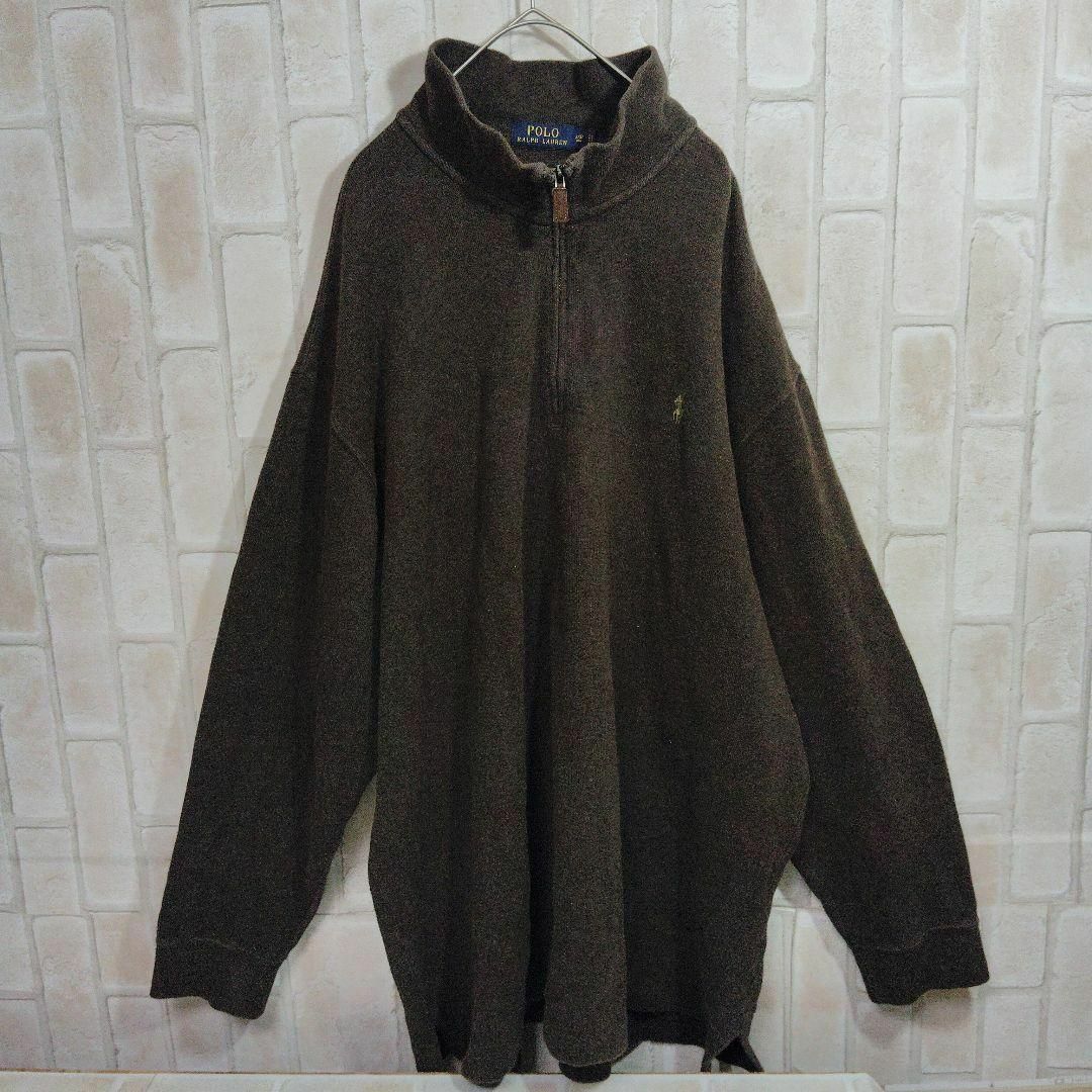 POLO RALPH LAUREN - ポロラルフローレン スウェット ブラウン ハーフ