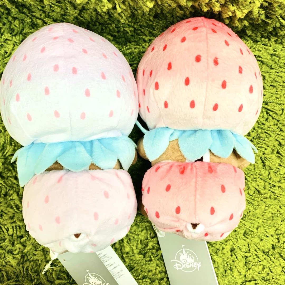 Disney - チップとデール ぬいぐるみ ストロベリー いちご 香り付き