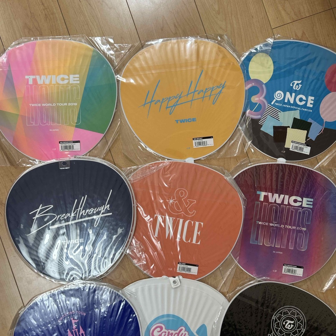 TWICE - twice ナヨン うちわ11枚 カード付きの通販 by Jasmin's shop
