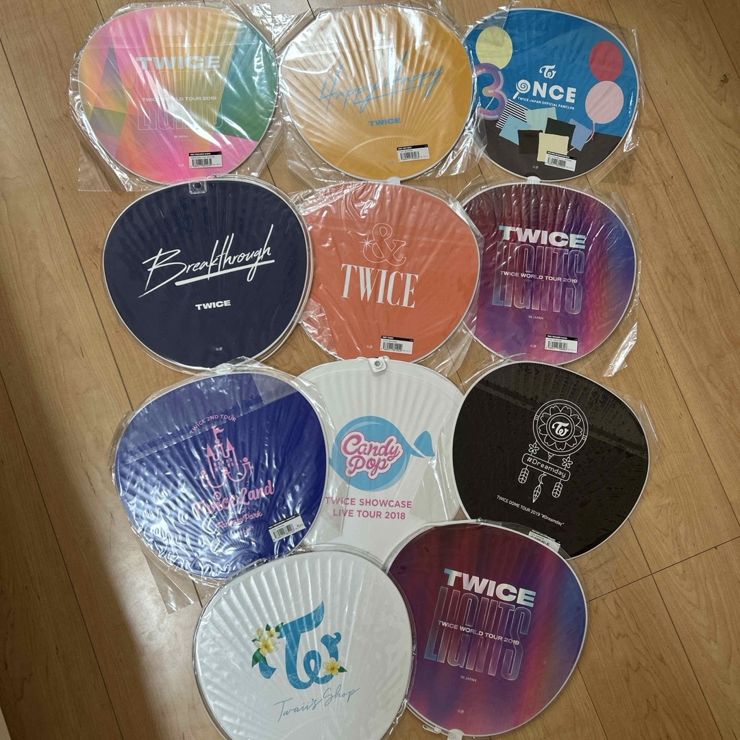 TWICE - twice ナヨン うちわ11枚 カード付きの通販 by Jasmin's shop