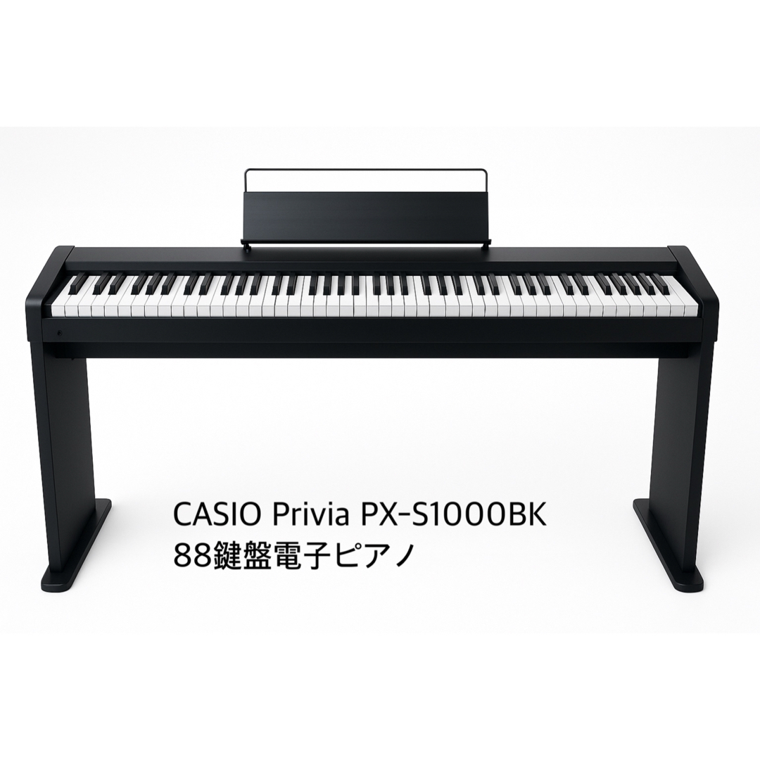 CASIO PX-100 88鍵盤 privia ケース付き 2003年製 CASIO PX-100 88鍵盤