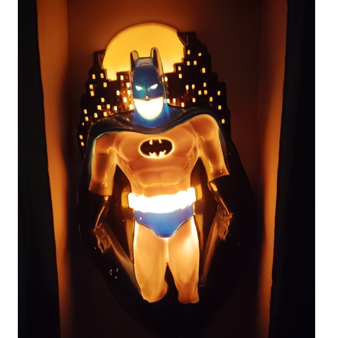 BATMANバットマン ライト付き壁掛け彫刻の通販 by ちゃんてっお's shop