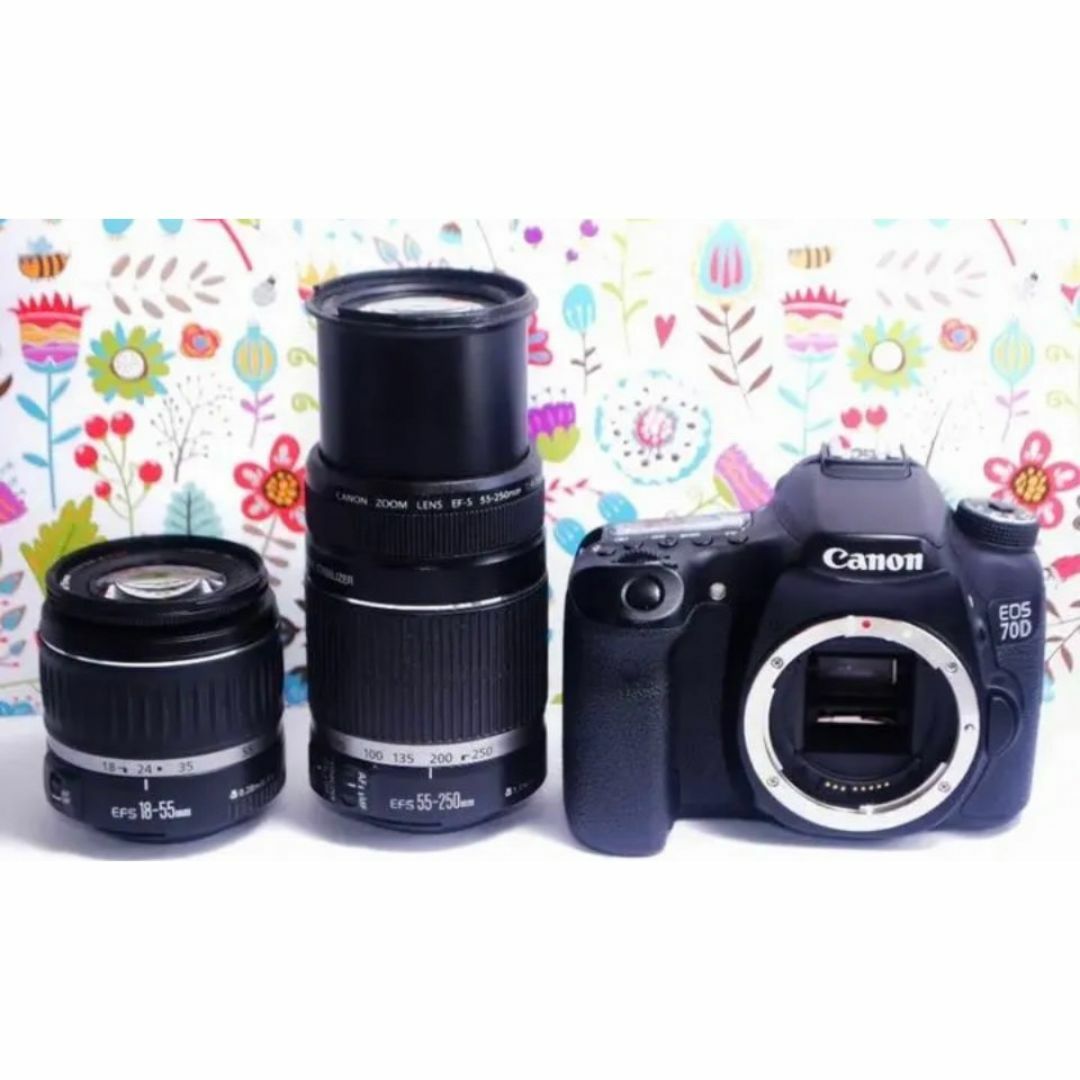 Canon - ❤️初心者オススメ❤️Wi-Fi❤️Canon EOS 70D❤️の通販 by