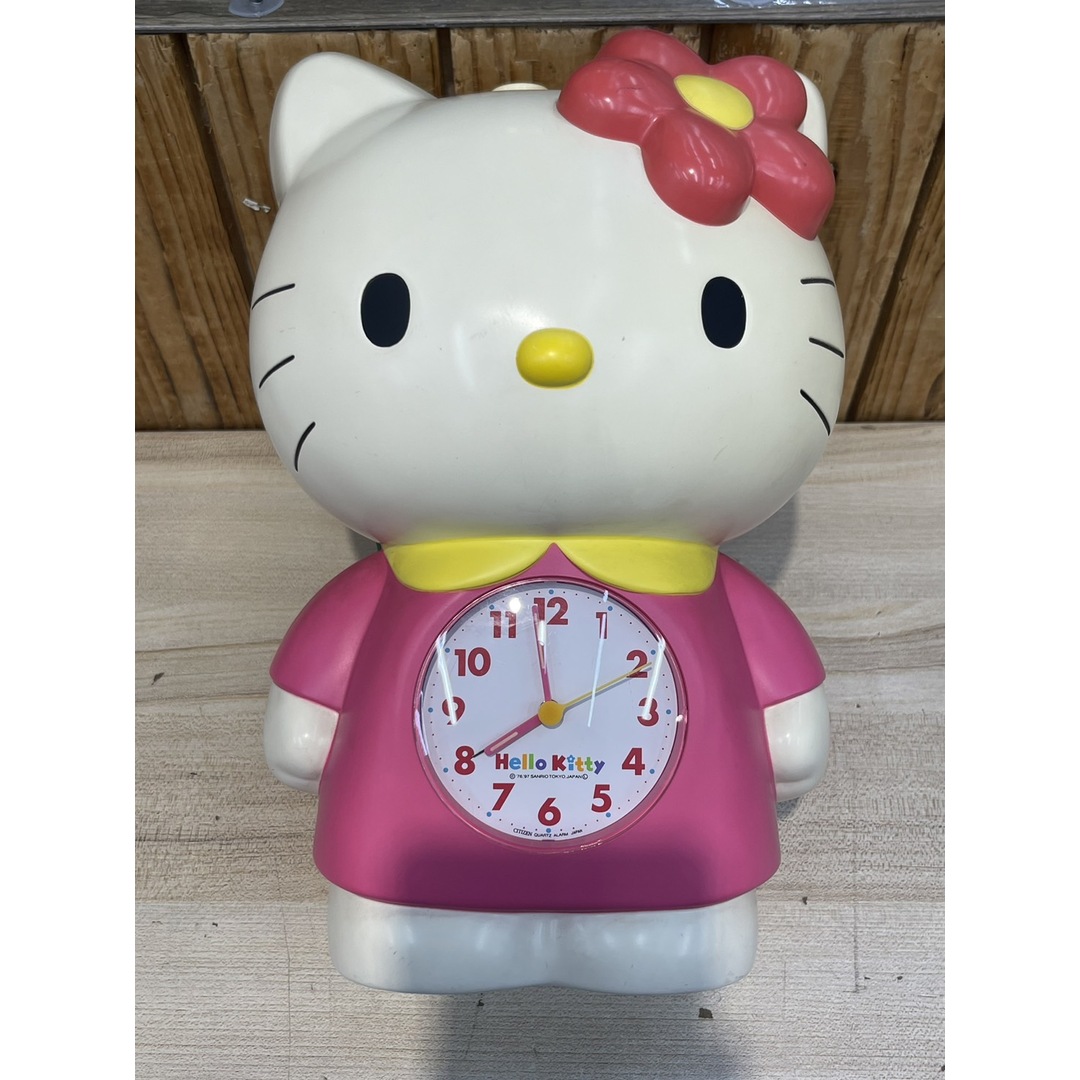 サンリオ ハローキティ レトロ 目覚まし時計 1992年製 サンリオ ハロー