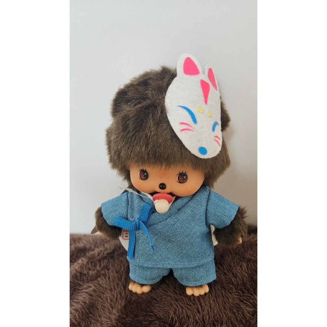 Sekiguchi - モンチッチの赤ちゃん 甚平姿ベビチッチくん 羊服