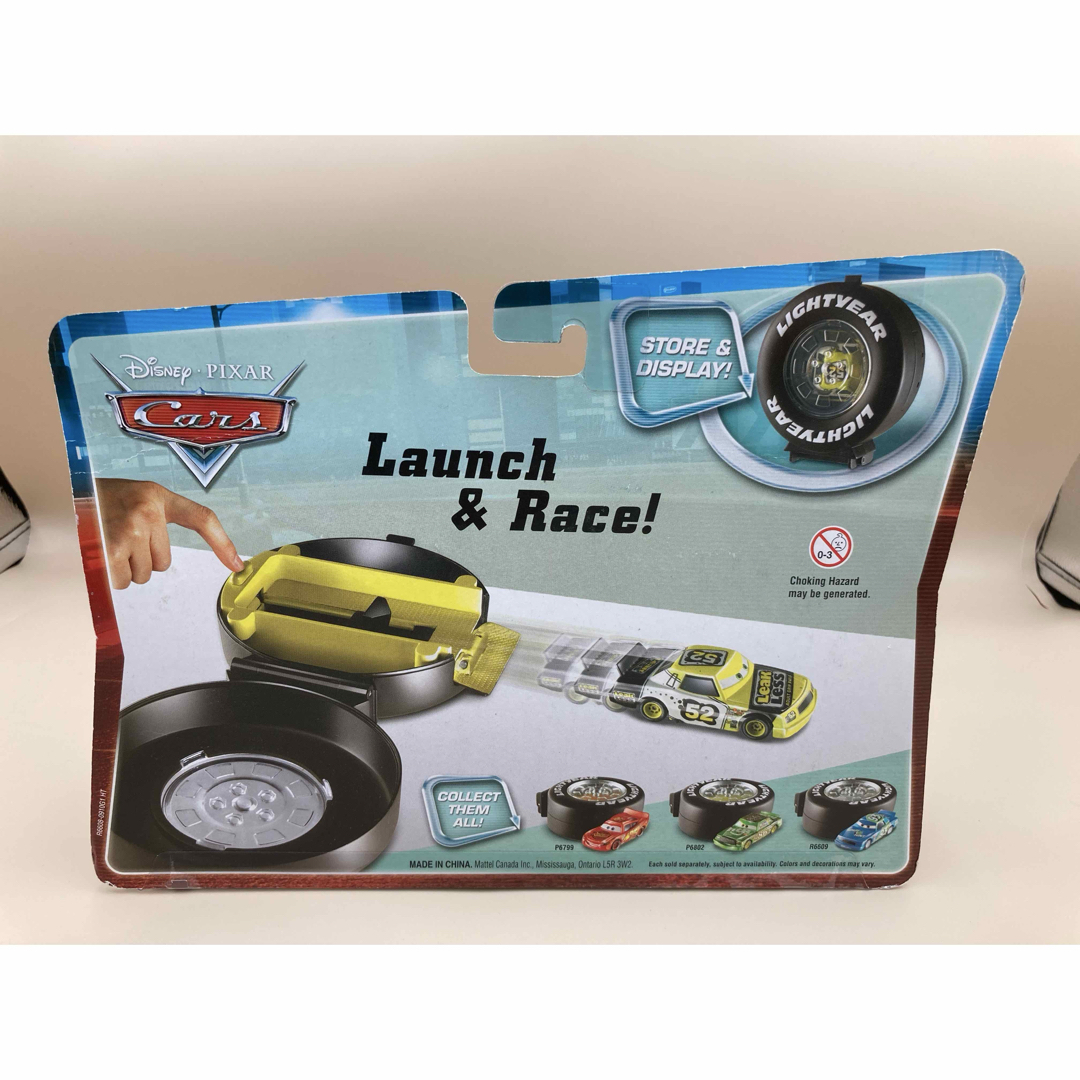 MATTEL - レア！！カーズ マテル ランチャー タイヤ型 ピストンカップ