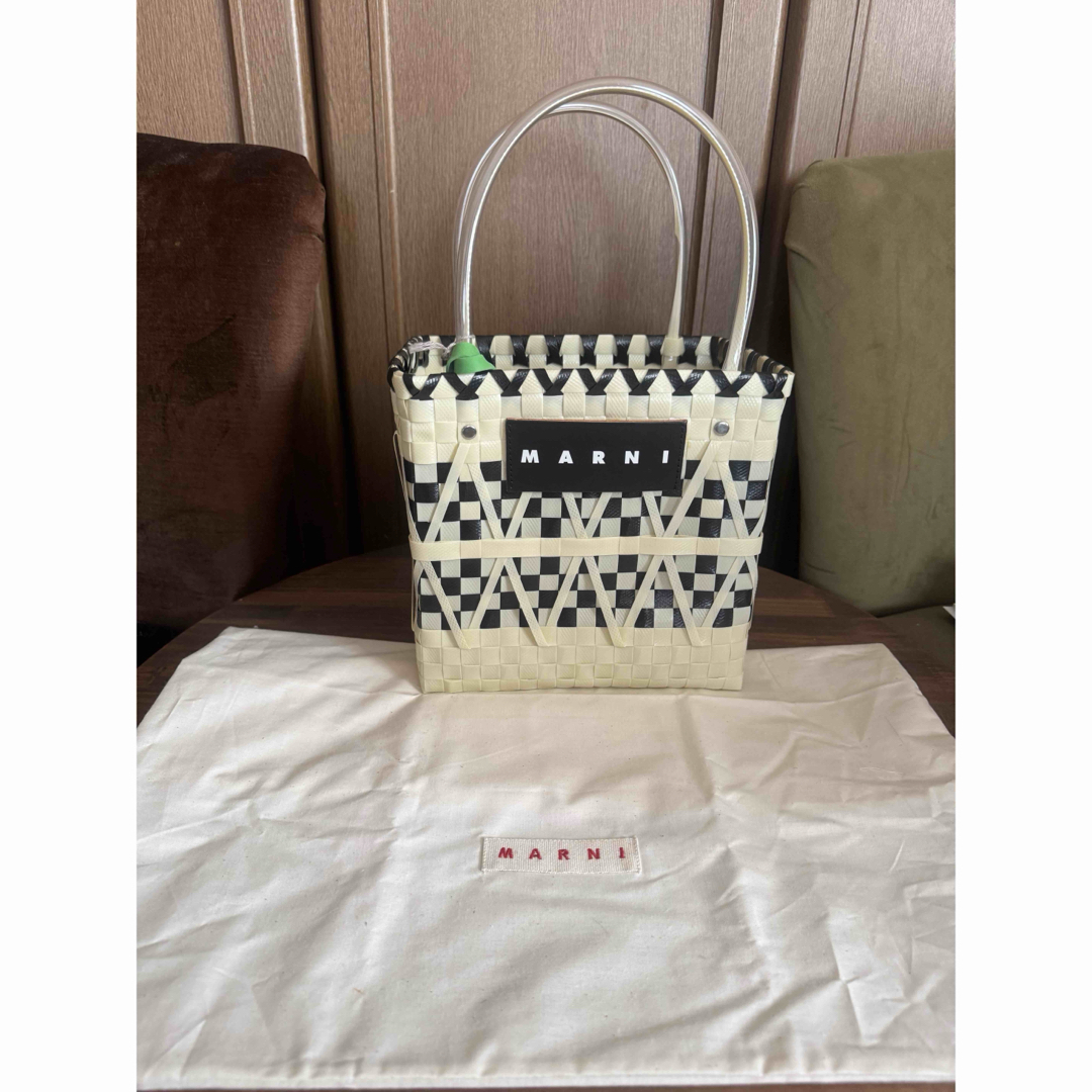 MARNI - マルニマーケット ステンシルバッグ ホワイトの通販 by