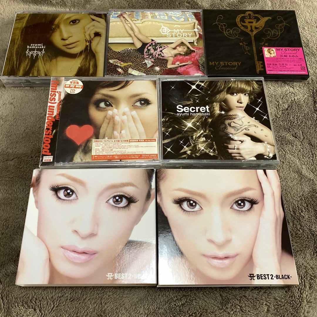 浜崎あゆみCDシングルアルバムセット34枚の通販 by kiki's shop｜ラクマ