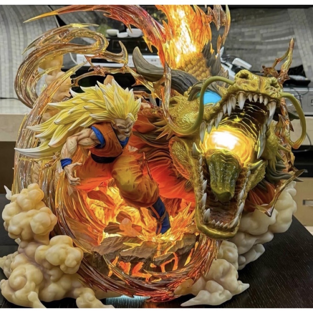 ドラゴンボール 孫悟空 龍拳 フィギュア PVC製品 ガレージキットの通販