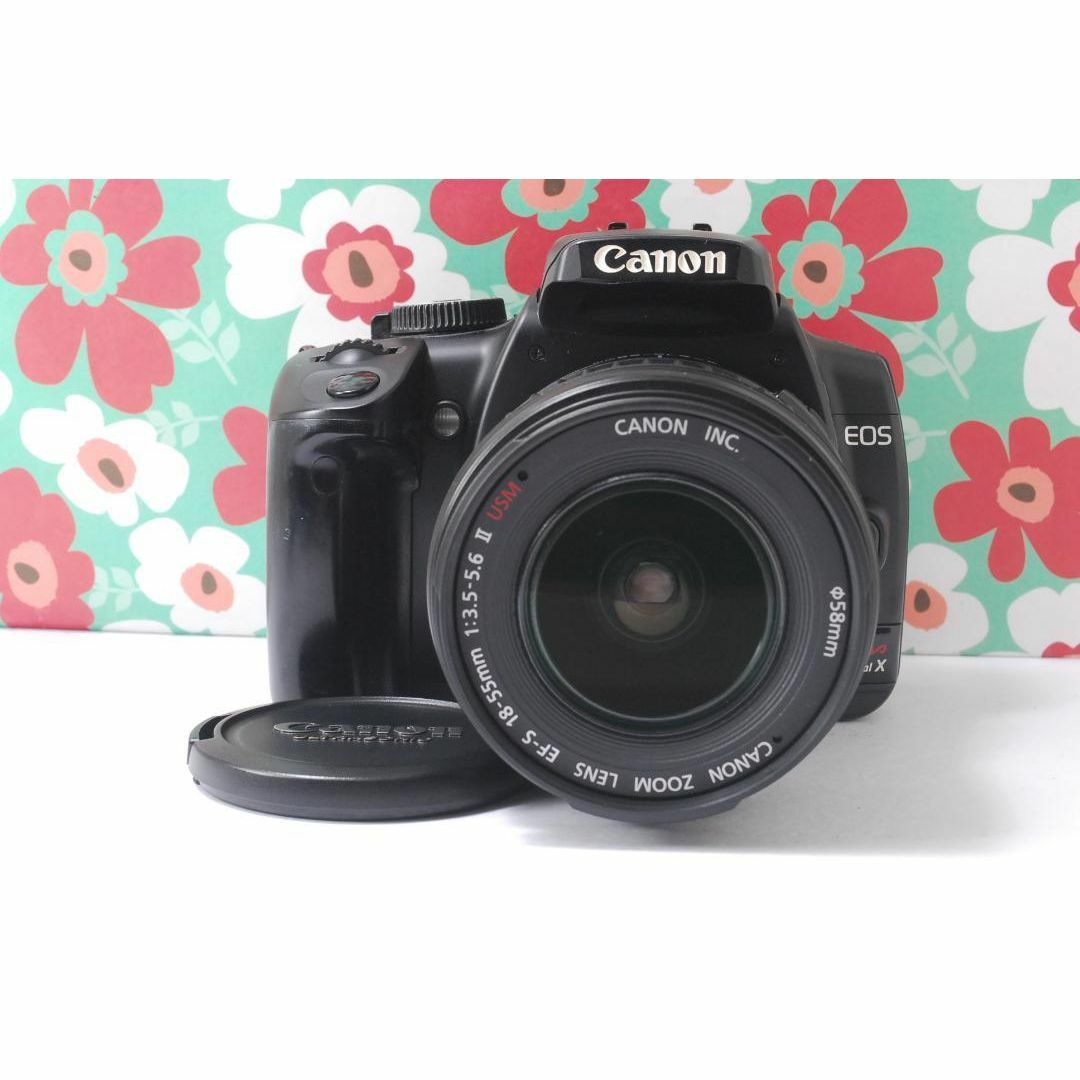 Canon - ❤スマホに転送❤Canon kiss Xレンズキット❤人気機種❤の通販