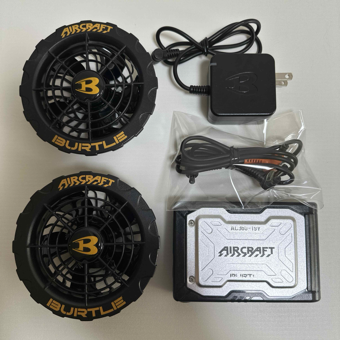 BURTLE - USED 19V 空調服 バートル エアークラフト ファン バッテリー