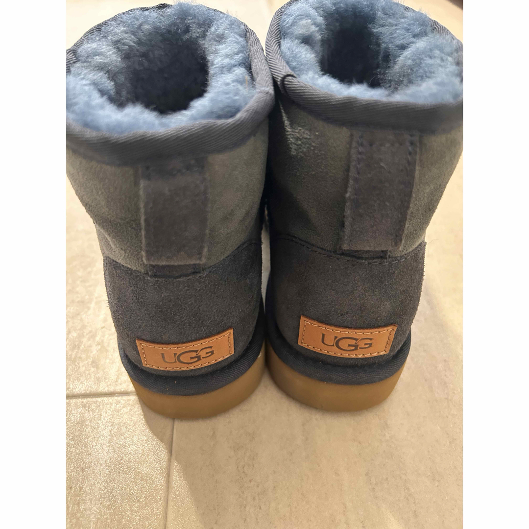 UGG - 最終値下げ UGG アグ ムートンブーツ 24センチ ネイビーの通販
