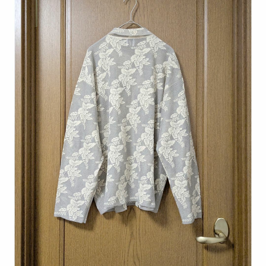 6(ROKU)＞ジャカード ニット シャツ