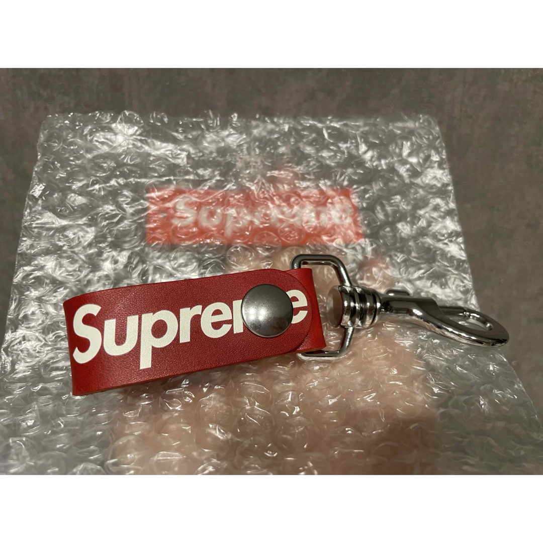 Supreme - Supreme Leather Key Loop Red シュプリームの通販 by