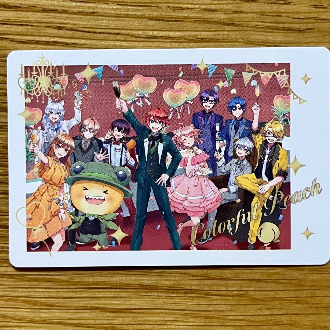 カラフルピーチ 全員集合 PremiumPeachParty トレカ4種セットの通販 by