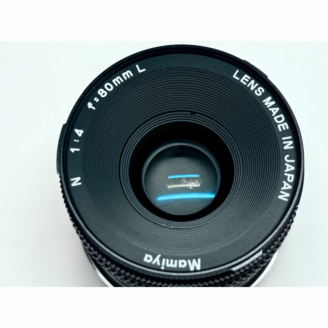 マミヤ N 80mm F4 L レア品 SAMPLE表記 マミヤ MAMIYA N 80mm F4 L