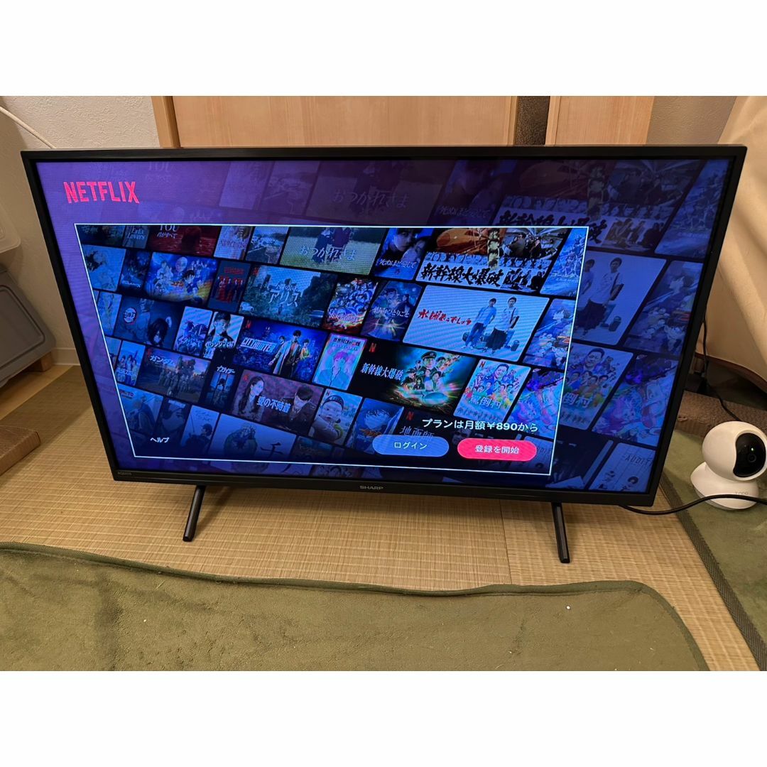 2023年製アプリ内蔵！SHARP シャープ32型テレビ 2T-C32EF1