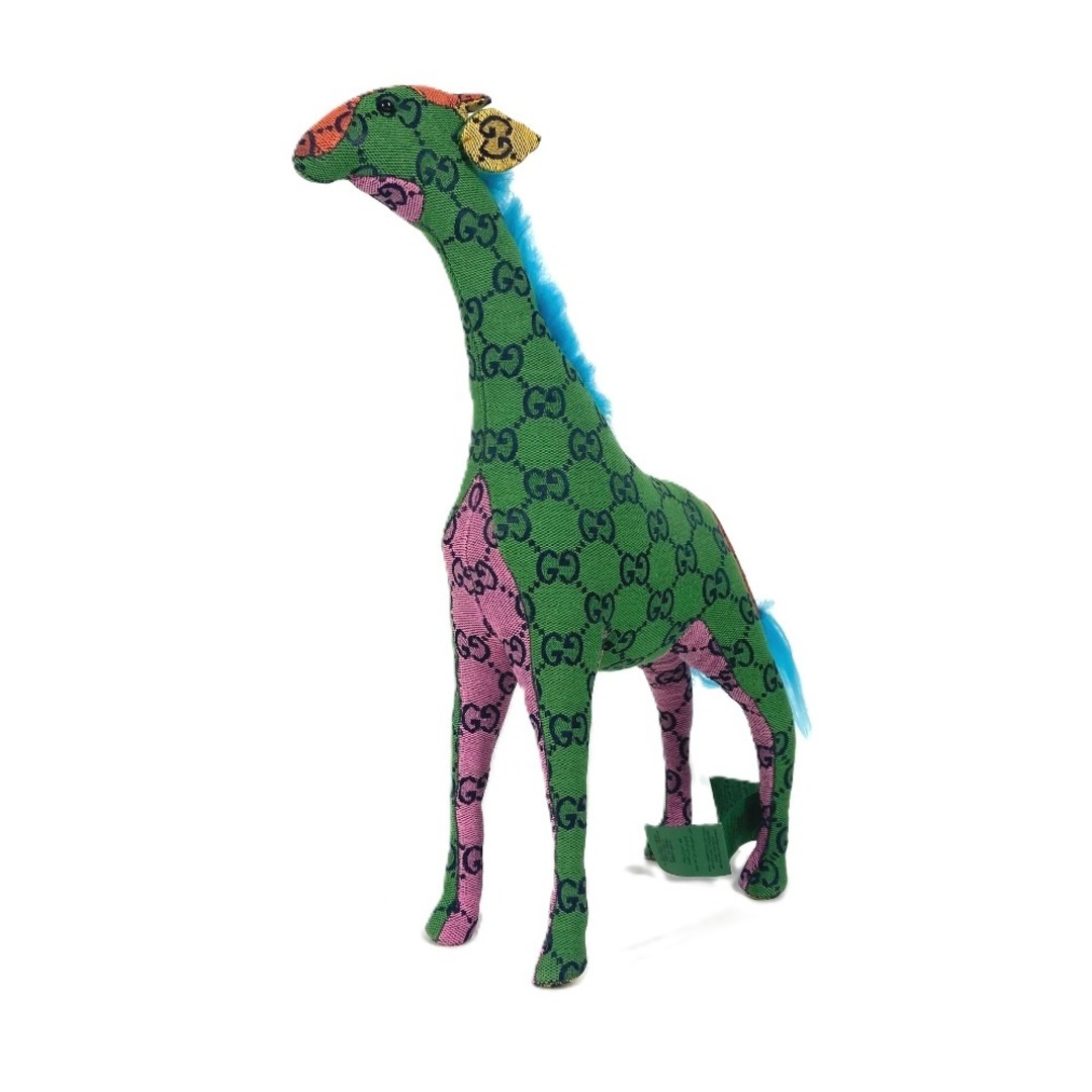 GUCCI - グッチ GUCCI キリン アニマル 670233 GG デコラティブ 人形