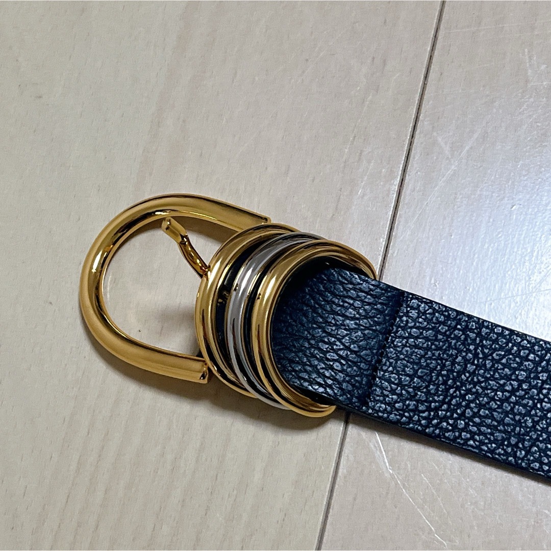 美品]aLORS ブラックレザーベルト 70の通販はau PAY マーケット - 輸入