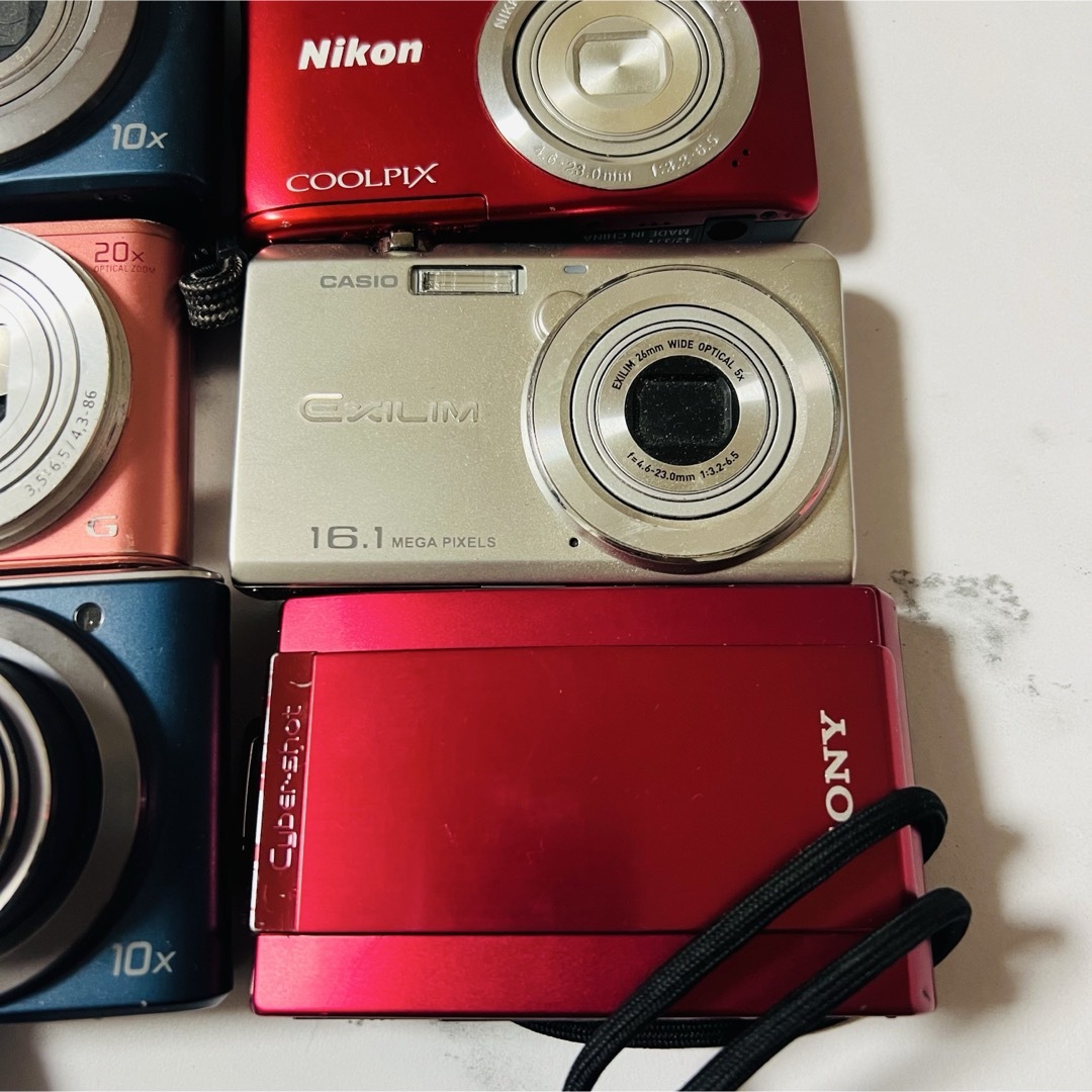 Nikon - デジカメまとめ8台 ジャンク含むの通販 by kai's shop｜ニコン