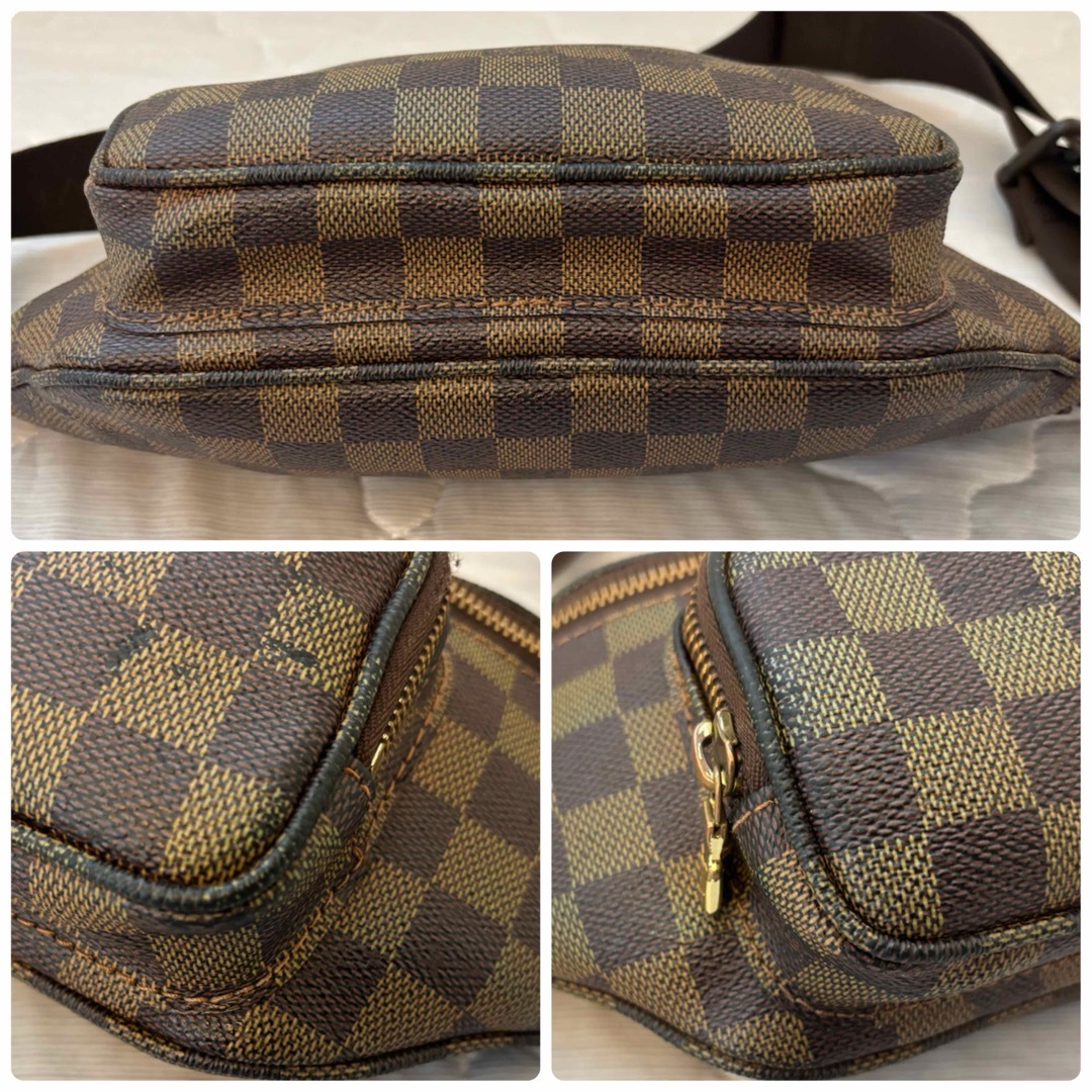 LOUIS VUITTON - ルイヴィトン バムバッグ ウェストバッグ ダミエ