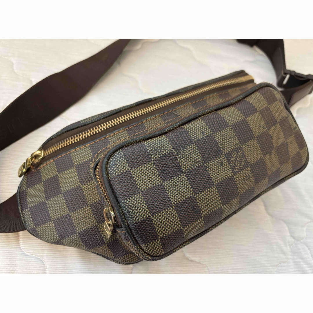 LOUIS VUITTON - ルイヴィトン バムバッグ ウェストバッグ ダミエ