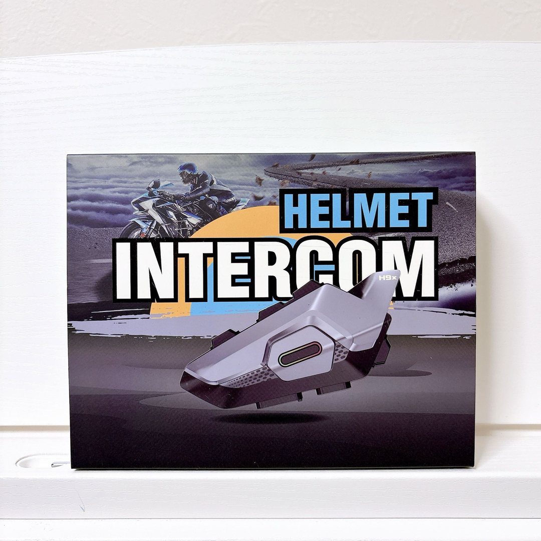 2個セット バイクインカム 最大8人同時通話 ツーリング インカム 防水