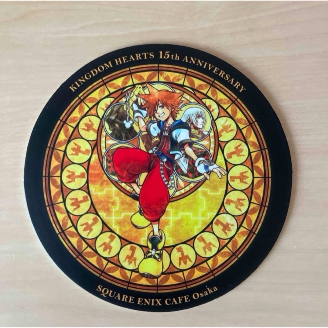 SQUARE ENIX - キングダムハーツ15周年コースター スクエニカフェ大阪4
