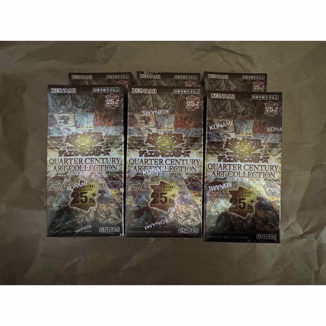 遊戯王 - 遊戯王OCG クォーターセンチュリーアートコレクション 6BOX