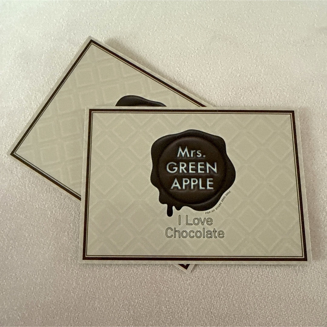 非売品】ミセスグリーンアップル ポップアップ購入特典 カードの通販
