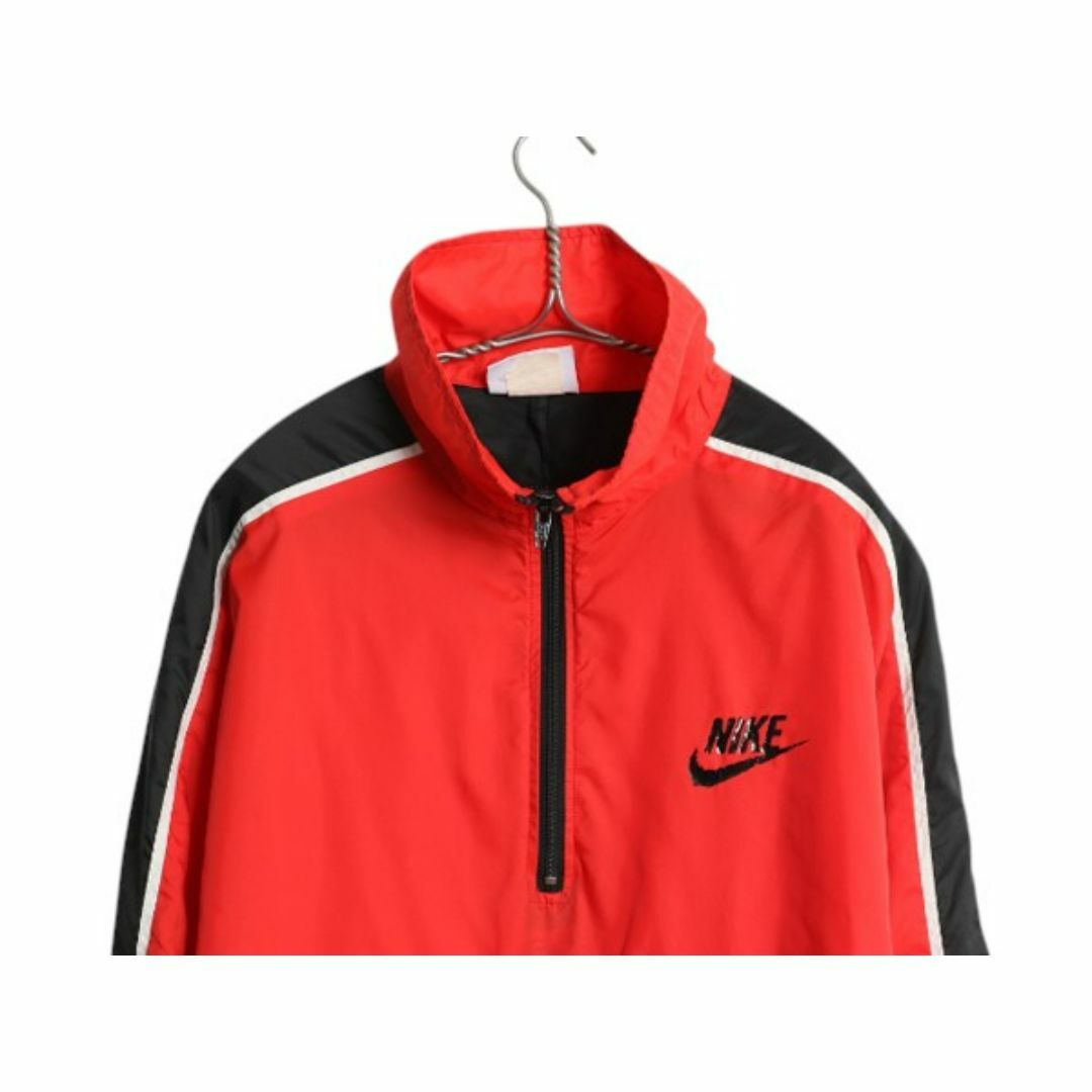 NIKE - 70s USA製 ナイキ ハーフジップ ナイロン ジャケット メンズ L