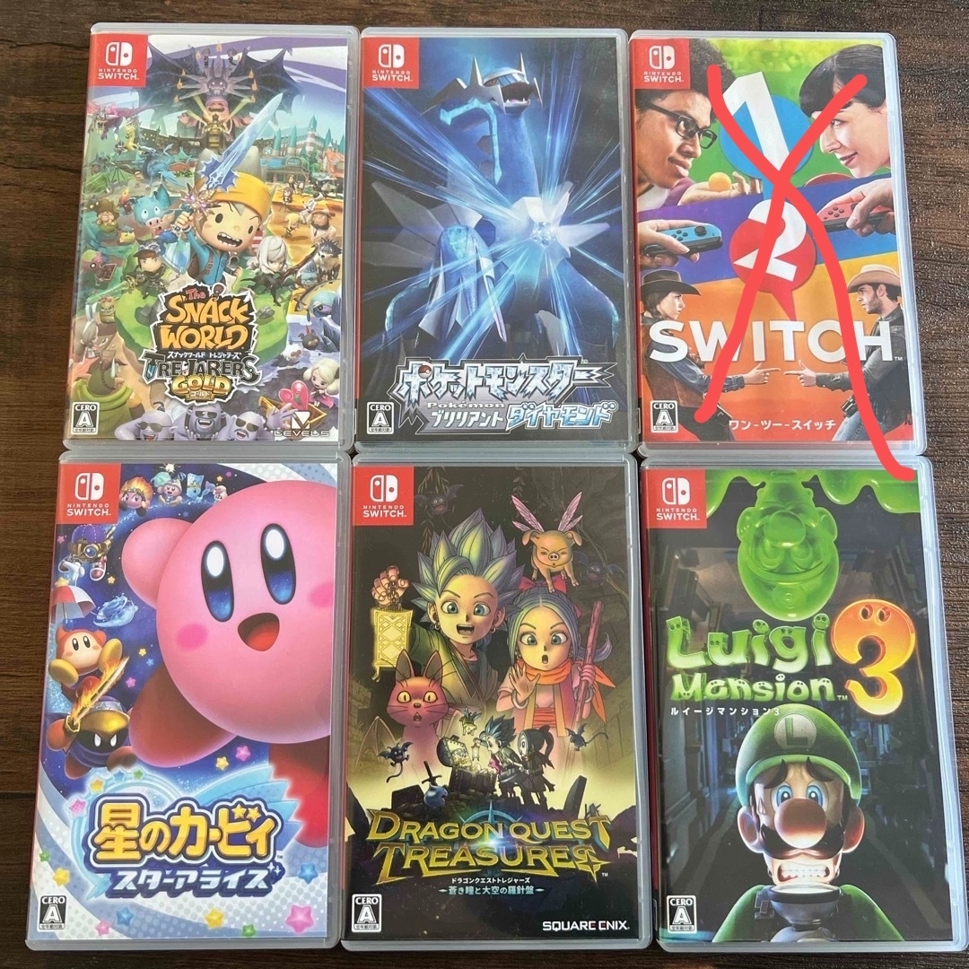 パピコ Nintendo Switch ゲームソフト 7本セット 7本セット Nintendo