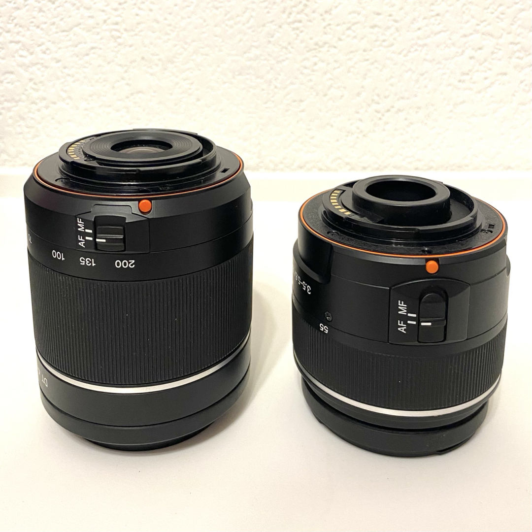 SONY - 【極上品】SONY Wズームレンズセット SAL1855＋SAL55200-2の