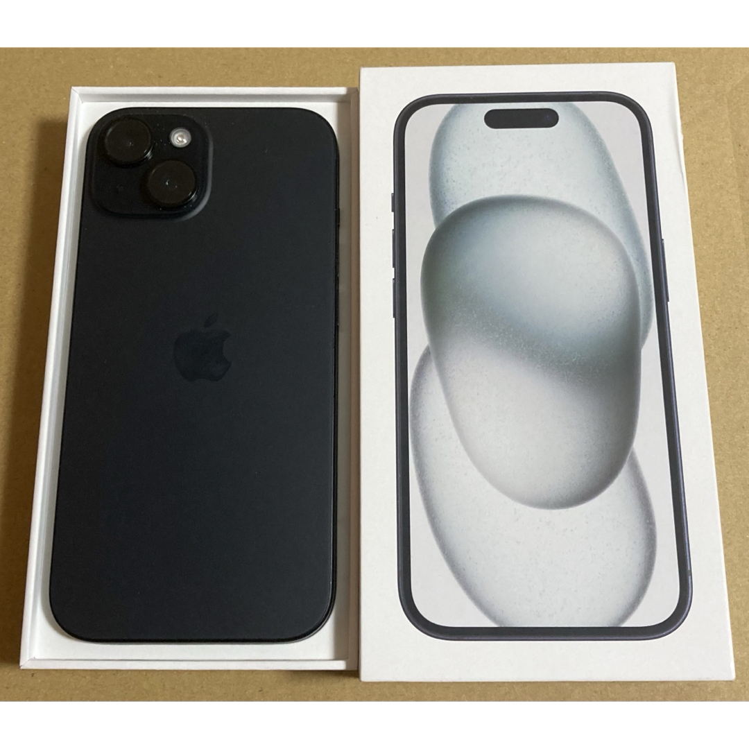 Apple iPhone 15 ブラック simフリー iPhone 15 SIMフリー 128GB