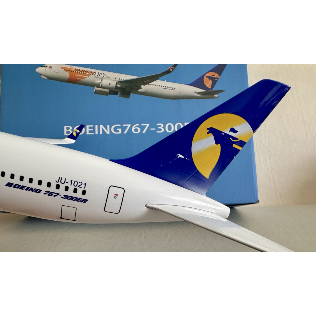モンゴリアン エアライン 模型 767-300ERの通販 by つよぽん's shop