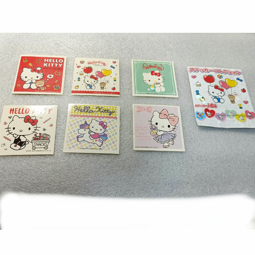 ハローキティ - サンリオ キティ ステッカーコレクション シール 6枚