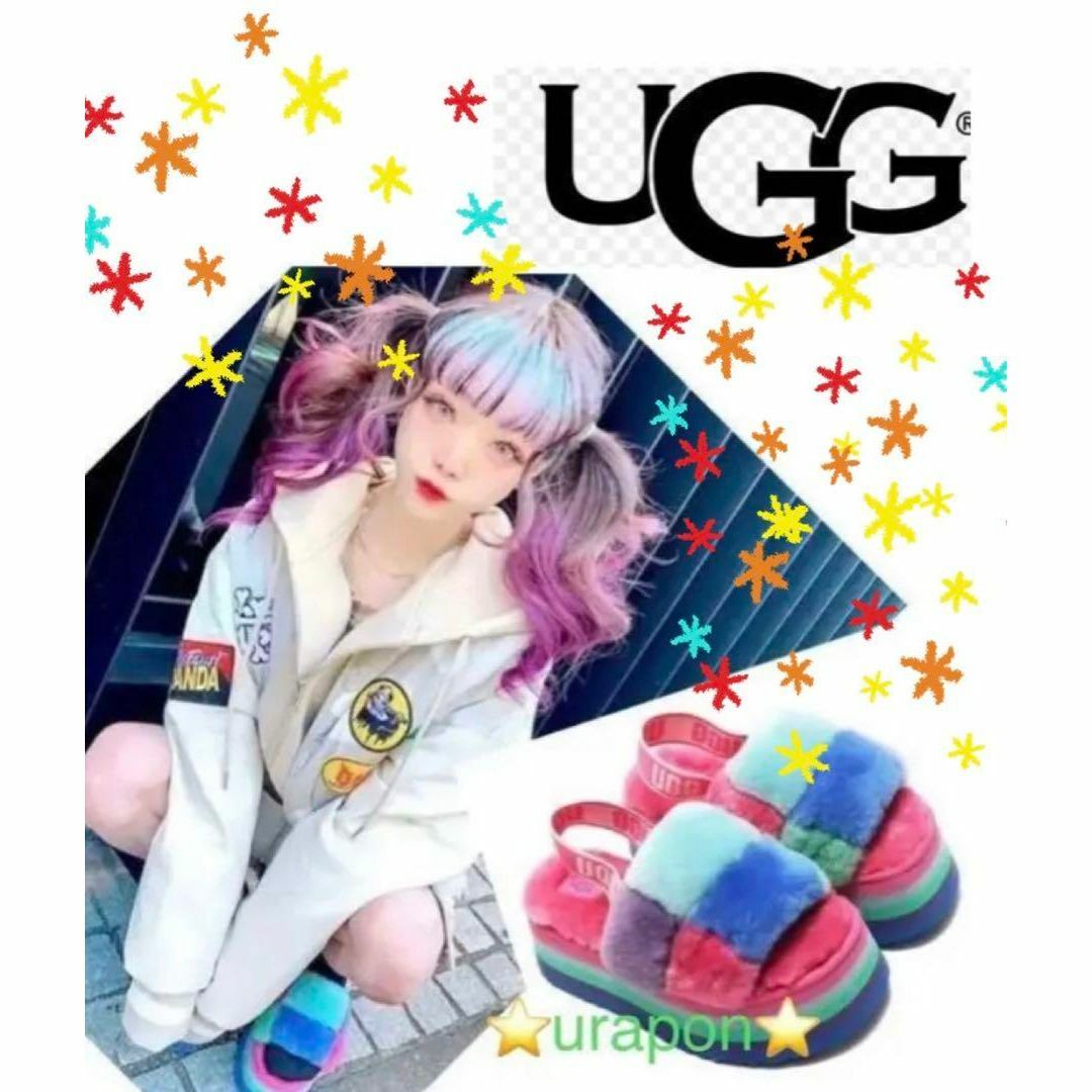 UGG - 激レア・入手困難✨④24✨超美品✨UGG✨ディスコ チェッカー